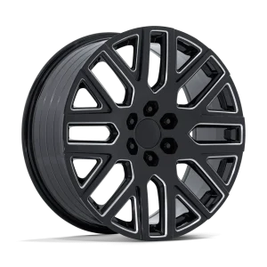 OE Creations – PR231 – Black – 22″x9″ 28mm – Summer Wheels – PR231BE22906128